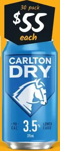 Cellarbrations Carlton Dry offer