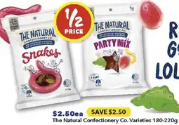 The Natural Confectionery Co. Varieties