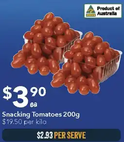 Ritchies Snacking Tomatoes offer