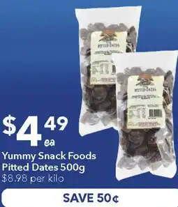 Ritchies Yummy Snack Foods Pitted Dates offer