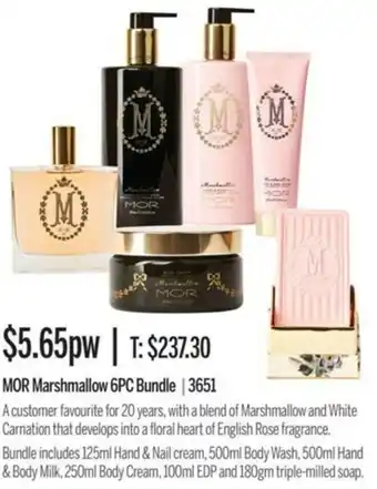 MOR Marshmallow 6 Pc Bundle