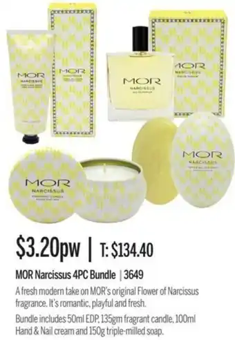 MOR Narcissus 4Pc Bundle