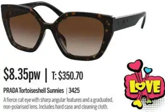 Prada Tortoiseshell Sunnies