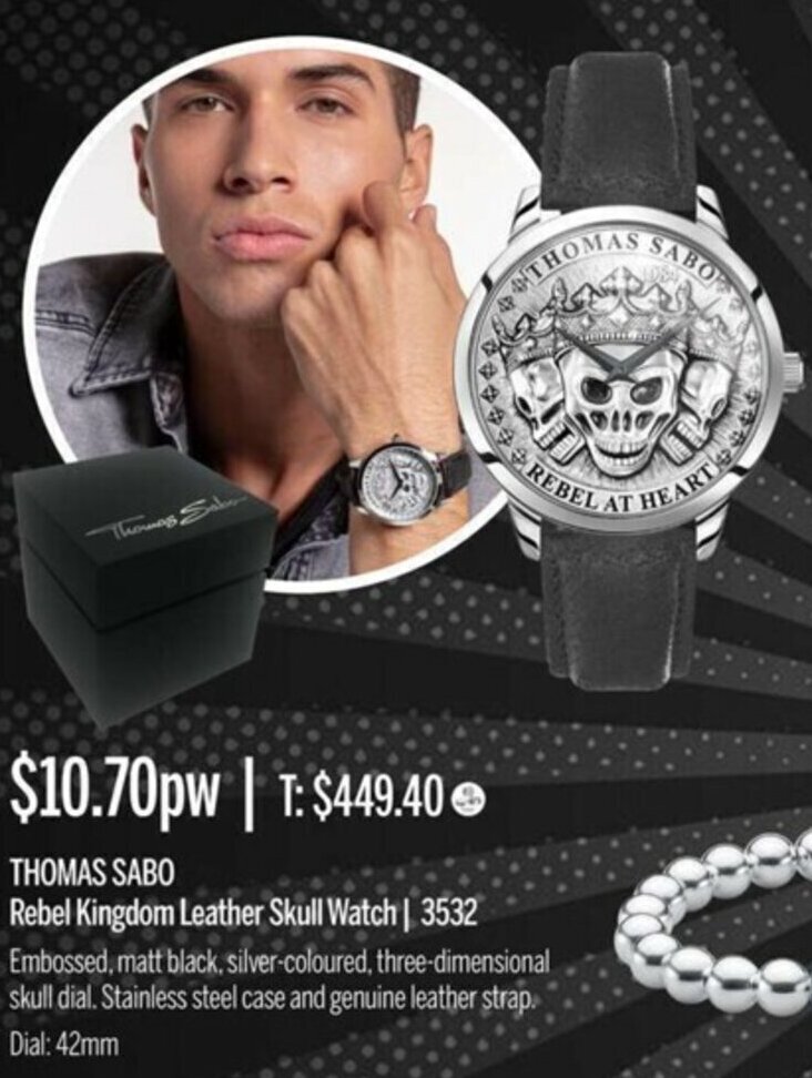 Thomas sabo skull online watch