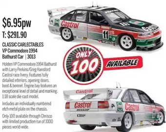 Chrisco Hampers Classic Carlectables VP Commodore 1994 Bathurst Car offer