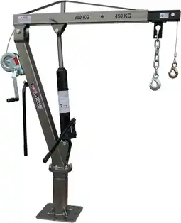 Autopro Extreme Garage Swivel UTE Crane with Winch 900kg offer