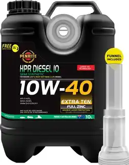 Autopro Penrite HPR Diesel 10 Semi Synthetic 10W-40 10L offer