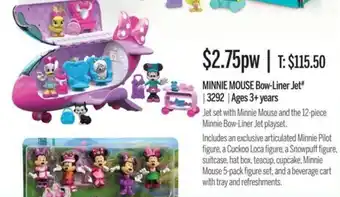 Minnie Mouse Bow-Liner Jet