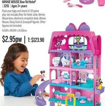 Chrisco Hampers Minnie Mouse Bow-Tel Hotel offer