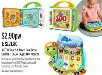 Chrisco Hampers VTech Touch & Teach Sea Turtle Bundle offer