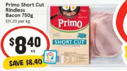 IGA Primo Short Cut Rindless Bacon offer