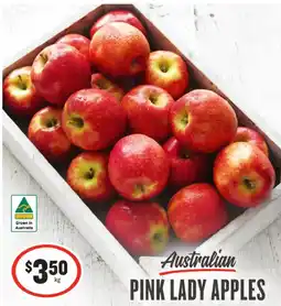 IGA Pink lady apples offer