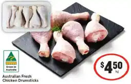 IGA Australian Fresh Chicken Drumsticks offer