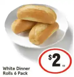 IGA White Dinner Rolls offer