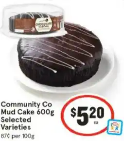 IGA Community Co Mud Cake offer