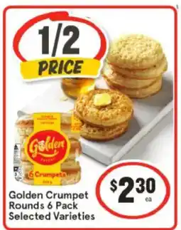 IGA Golden Crumpet Rounds Selected Varieties offer