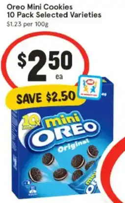 IGA Oreo Mini Cookies Selected Varieties offer
