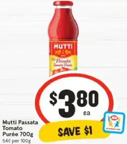 Mutti Passata Tomato Purée