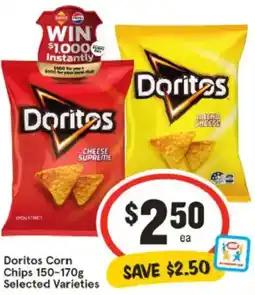 IGA Doritos Corn Chips Selected Varieties offer