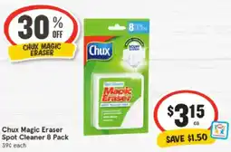 IGA Chux Magic Eraser Spot Cleaner 8 Pack offer