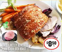 IGA Linley valley boneless pork shoulder roast offer