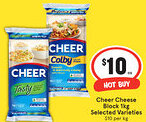 IGA Cheer Cheese Block Selected Varieties offer