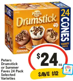 IGA Peters Drumstick or Summer Faves offer