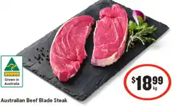 IGA Australian Beef Blade Steak offer