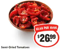 IGA Semi-Dried Tomatoes offer