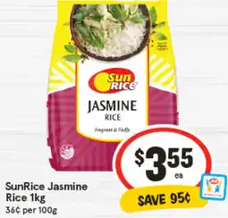 IGA SunRice Jasmine Rice offer