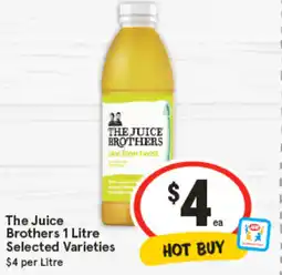 IGA The Juice Brothers Selected Varieties offer