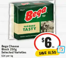 IGA Bega Cheese Block Selected Varieties offer