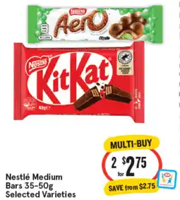 IGA Nestlé Medium Bars Selected Varieties offer