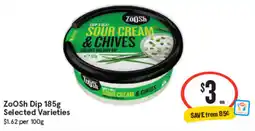 IGA ZooSh Dip Selected Varieties offer