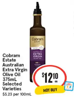 IGA Cobram Estate Australian Extra Virgin Olive Oil Selected Varieties offer