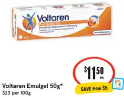 IGA Voltaren Emulgel offer