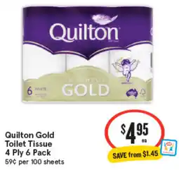 IGA Quilton Gold Toilet Tissue 14 Ply offer