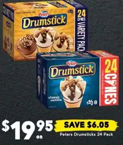 Drakes Peters Drumsticks offer
