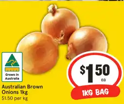 IGA Australian Brown Onions offer