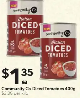 Ritchies Community Co Diced Tomatoes offer