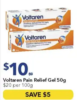 Voltaren Pain Relief Gel