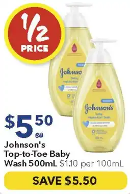 Johnson's Top-to-Toe Baby Wash