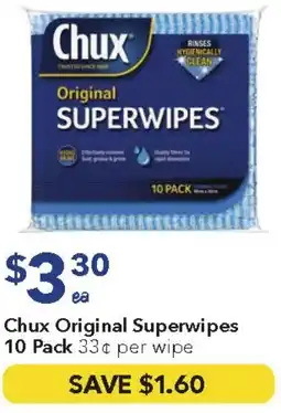 Ritchies Chux Original Superwipes offer