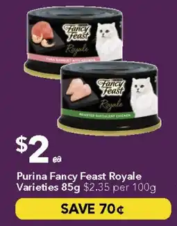 Ritchies Purina Fancy Feast Royale Varieties offer