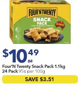 Ritchies Four'N Twenty Snack Pack 1 offer
