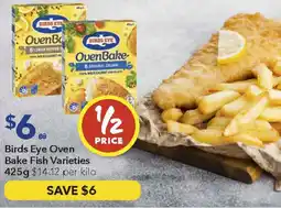 Ritchies Birds Eye Oven Bake Fish Varieties offer