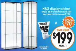 Cheap as Chips H&G display cabinet offer