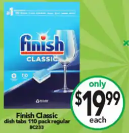 Cheap as Chips Finish Classic offer