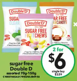 Cheap as Chips sugar free Double D offer