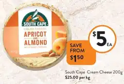 Foodworks South Cape Cream Cheese offer